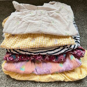 Jojo Maman Bebe Girls 6-12M Colorful Patterned Baby Bundle